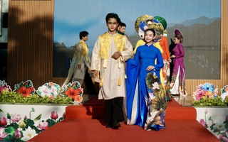 Sôi nổi hội thi “Duyên dáng áo dài” phường Phú Thọ, TPHCM