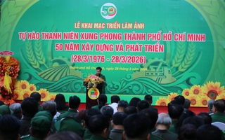 Khai mạc triển lãm ảnh "Tự hào Thanh niên xung phong TPHCM 50 năm xây dựng và phát triển"