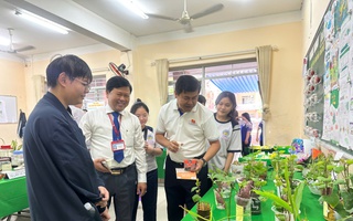 Thú vị trải nghiệm "Một ngày làm học sinh Trần Quang Khải"