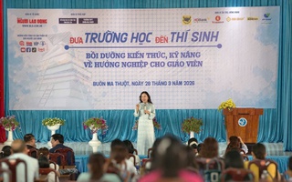"ĐƯA TRƯỜNG HỌC ĐẾN THÍ SINH" LẦN THỨ 25, NĂM 2026: Mở lối nghề nghiệp ngay trên quê hương