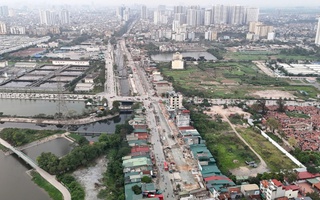 Sau 10 năm thi công, tuyến đường 3,5 km mới hoàn thành 500 m, vốn đội từ 2.066 tỉ lên 3.354 tỉ đồng