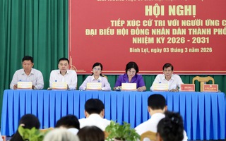 Cử tri Bình Lợi, Tân Nhựt kỳ vọng đại biểu hành động quyết liệt, nói đi đôi với làm