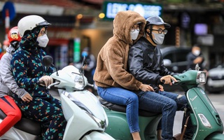 Diễn biến mới nhất của đợt không khí lạnh, có thể gây lốc, sét, mưa đá và gió giật mạnh trên biển