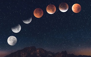 Đêm nay, người dân Việt Nam có thể ngắm "trăng máu" trong 58 phút