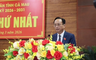 Ông Phạm Văn Thiều tái đắc cử Chủ tịch HĐND tỉnh Cà Mau