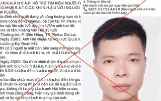 Sự thật phía sau tin “bắt cóc, chích điện đòi 500 triệu” gây sốc ở Gia Lai