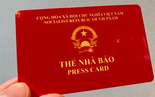 Gia hạn sử dụng Thẻ nhà báo kỳ hạn 2021-2025 đến hết ngày 30-6-2026