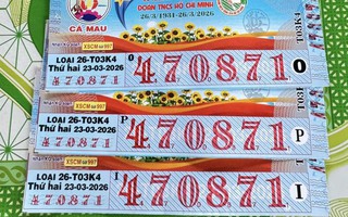 Hành động "lạ" của người đàn ông trúng 5 vé độc đắc xổ số miền Nam