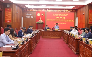 Bộ Chính trị, Ban Bí thư công bố kiểm tra Ban Thường vụ Tỉnh ủy Quảng Trị