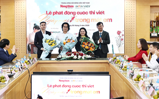 Phát động cuộc thi viết "Ngày mai trong mắt em"