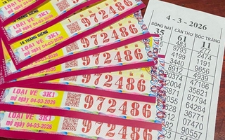 Chiều 5-3, lộ diện người trúng 2 giải độc đắc xổ số miền Nam