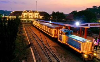 Ga Đà Lạt tăng trải nghiệm cho khách tham quan