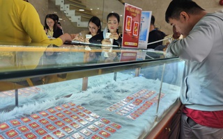 Sáng 5-3, giá vàng miếng SJC mất hơn 6 triệu đồng trong vài ngày