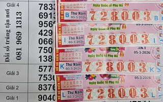 Sáng 6-3, lộ diện người trúng 2 giải độc đắc của xổ số miền Nam