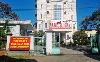 Lãnh đạo Thuế tỉnh Quảng Ngãi thừa nhận việc xin tiền xã, phường "là không phù hợp"