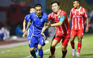 Clip: Đội bóng của Minh Vương, Xuân Trường bị chia điểm đáng tiếc