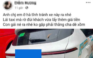 Nữ hành khách đăng bài "tố" tài xế có hành vi sàm sỡ gây xôn xao dư luận