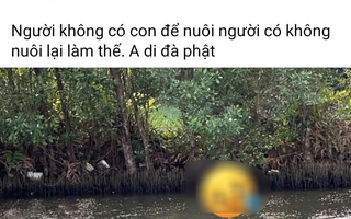 Phát hiện thi thể trẻ sơ sinh trôi trên sông ở Cà Mau