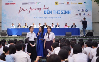 Những nội dung tư vấn thiết thực tại chương trình khai mạc "Đưa trường học đến thí sinh" lần thứ 25