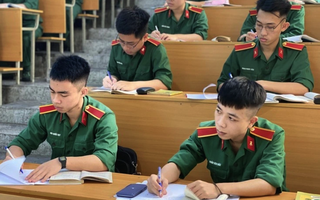 Trường quân đội tổ chức kỳ thi đánh giá năng lực riêng