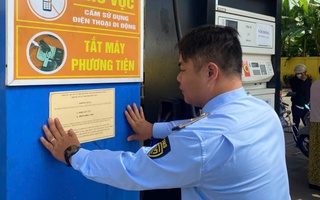 Đà Nẵng: Dán số điện thoại đường dây nóng tại toàn bộ cửa hàng xăng dầu
