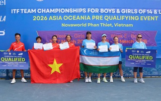 Tuyển nữ U14 Việt Nam giành vé dự vòng Final Qualifying ITF World Junior