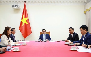 Thủ tướng điện đàm với Thủ tướng Nhà nước Kuwait