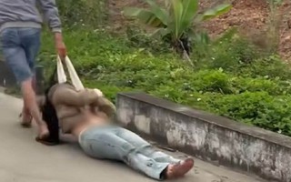 Công an xác minh clip cô gái bị người đàn ông kéo lê trên đường