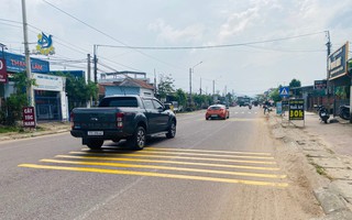 Bỏ biển báo tốc độ gây bức xúc trên Quốc lộ 19