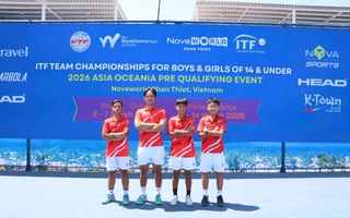 Việt Nam và 13 quốc gia tranh tài, giành vé dự Final Qualifying ITF World Junior U14