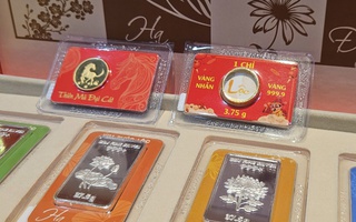 Sáng 9-3, giá vàng miếng SJC, vàng nhẫn rớt 2,5 triệu đồng/lượng