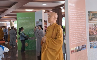 Triển lãm "45 năm Giáo hội Phật giáo Việt Nam: Phát triển cùng đất nước - Bước vào kỷ nguyên mới"