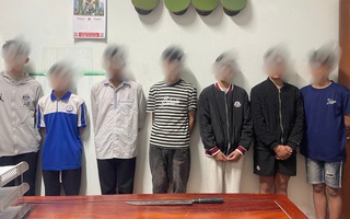 Kịp thời ngăn chặn nhóm học sinh mang kiếm đến trường giải quyết mâu thuẫn.