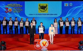 Bình Điền đón nhận danh hiệu Hàng Việt Nam Chất lượng cao lần thứ 22 liên tiếp