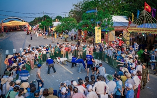 Cuộc thi ảnh "Thiêng liêng cờ Tổ quốc": Sắc màu lễ hội