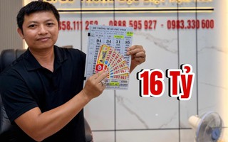 Đại lý tìm người trúng giải độc đắc 16 vé xổ số miền Nam