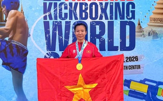 Võ sĩ TP HCM giành HCV ở Giải Kickboxing World Cup 2026