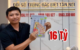 Chiều 13-4, lộ diện 4 người trúng giải độc đắc xổ số miền Nam