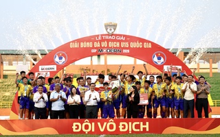 U15 Hà Nội hạ Thể Công Viettel, lần đầu vô địch quốc gia