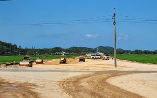 Nhiều dự án trọng điểm ở Quảng Ngãi thi công cầm chừng