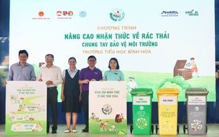 Mondelez Kinh Đô nâng cao nhận thức rác thải nhựa cho học sinh tiểu học
