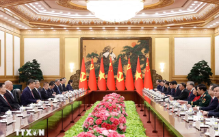 Tổng Bí thư, Chủ tịch nước Tô Lâm hội đàm với Tổng Bí thư, Chủ tịch Trung Quốc Tập Cận Bình