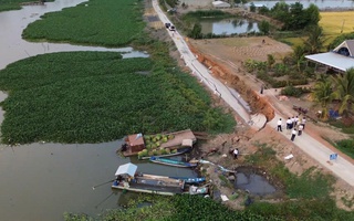 Vụ sạt lở nghiêm trọng ở Tây Ninh: Công trình mới hoàn thành, chưa nghiệm thu