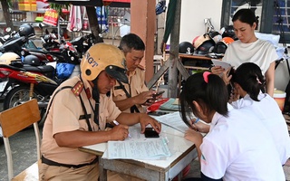 3 tháng, hơn 4.100 học sinh, sinh viên ở TP HCM bị xử lý về giao thông