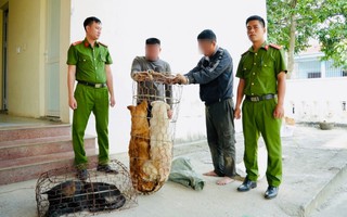 Tuần tra khu vực ruộng đồng, gặp 2 "cẩu tặc" trộm 3 con chó