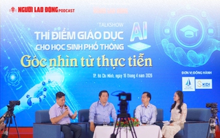 Thí điểm giáo dục AI cho học sinh phổ thông