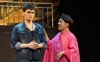 Minh Nhí, Hữu Quốc, Bình Tinh đụng độ trong vở "Song trùng"