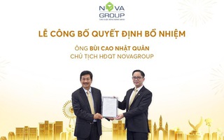 Nhà sáng lập Bùi Thành Nhơn vừa chuyển giao vai trò chủ tịch NovaGroup cho con trai