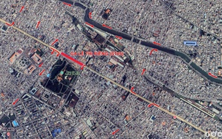 Infographic: Lộ trình di chuyển thay thế trên đường Cách Mạng Tháng Tám