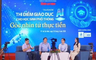 Thí điểm giáo dục AI cho học sinh phổ thông: Góc nhìn từ thực tiễn